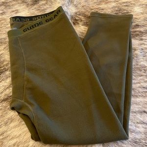 NWOT Guide Gear 2x Fleece Insulation Base-layer pants